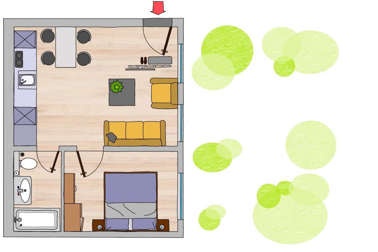 Apartments Zur Alten Konditorei Schwerin  Dış mekan fotoğraf
