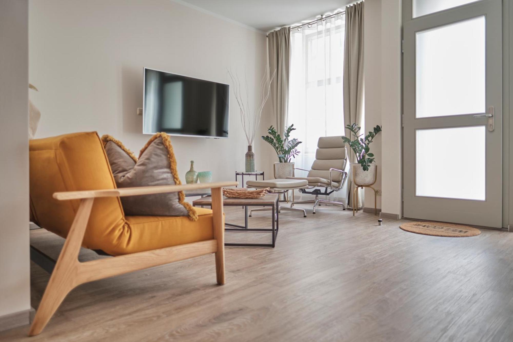 Apartments Zur Alten Konditorei Schwerin  Oda fotoğraf