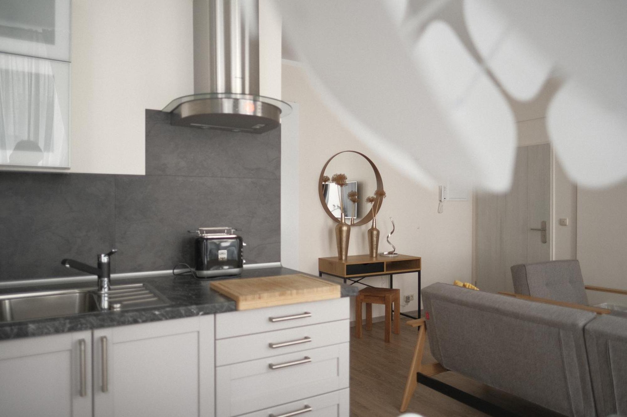 Apartments Zur Alten Konditorei Schwerin  Oda fotoğraf