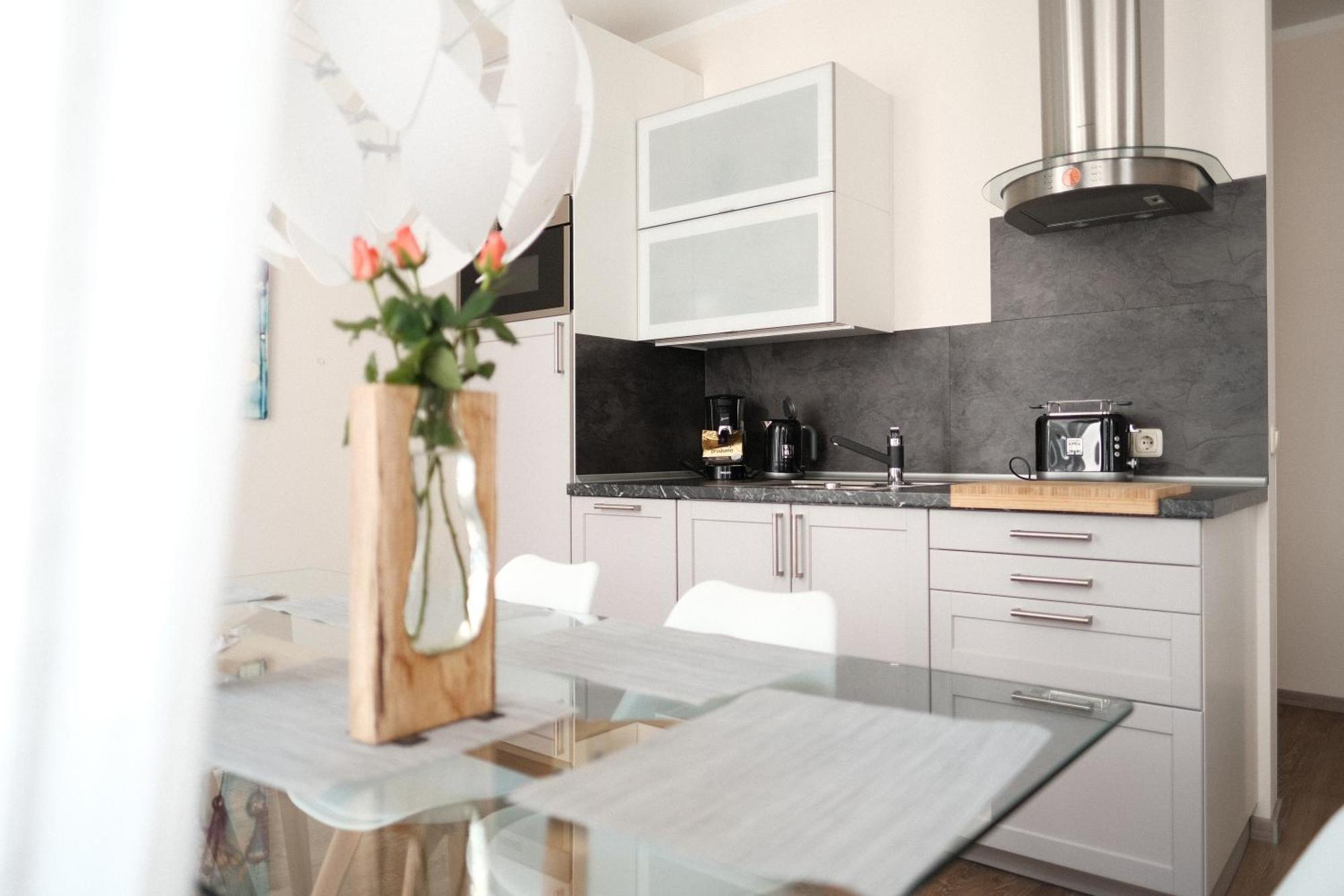 Apartments Zur Alten Konditorei Schwerin  Oda fotoğraf